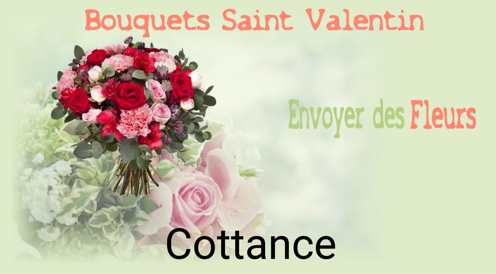 Roses de Saint-Valentin livrées à Cottance